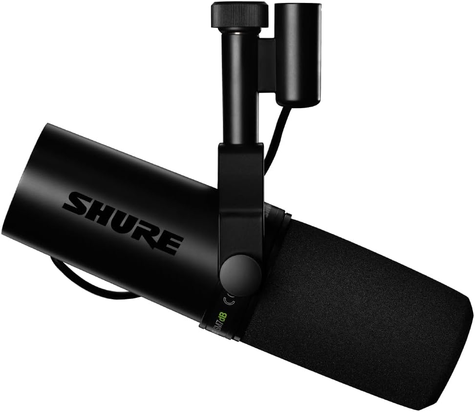 SHURE SM7dBの形状と外観が分かる商品写真