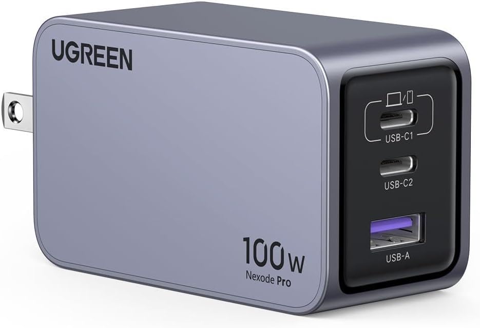 UGREEN Nexode Pro 100Wの形状と外観が分かる商品写真