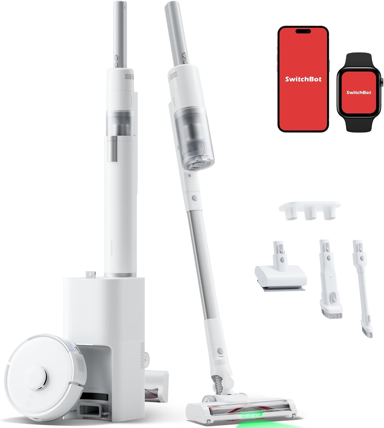 SwitchBot K10+ Pro Comboの形状と外観が分かる商品写真