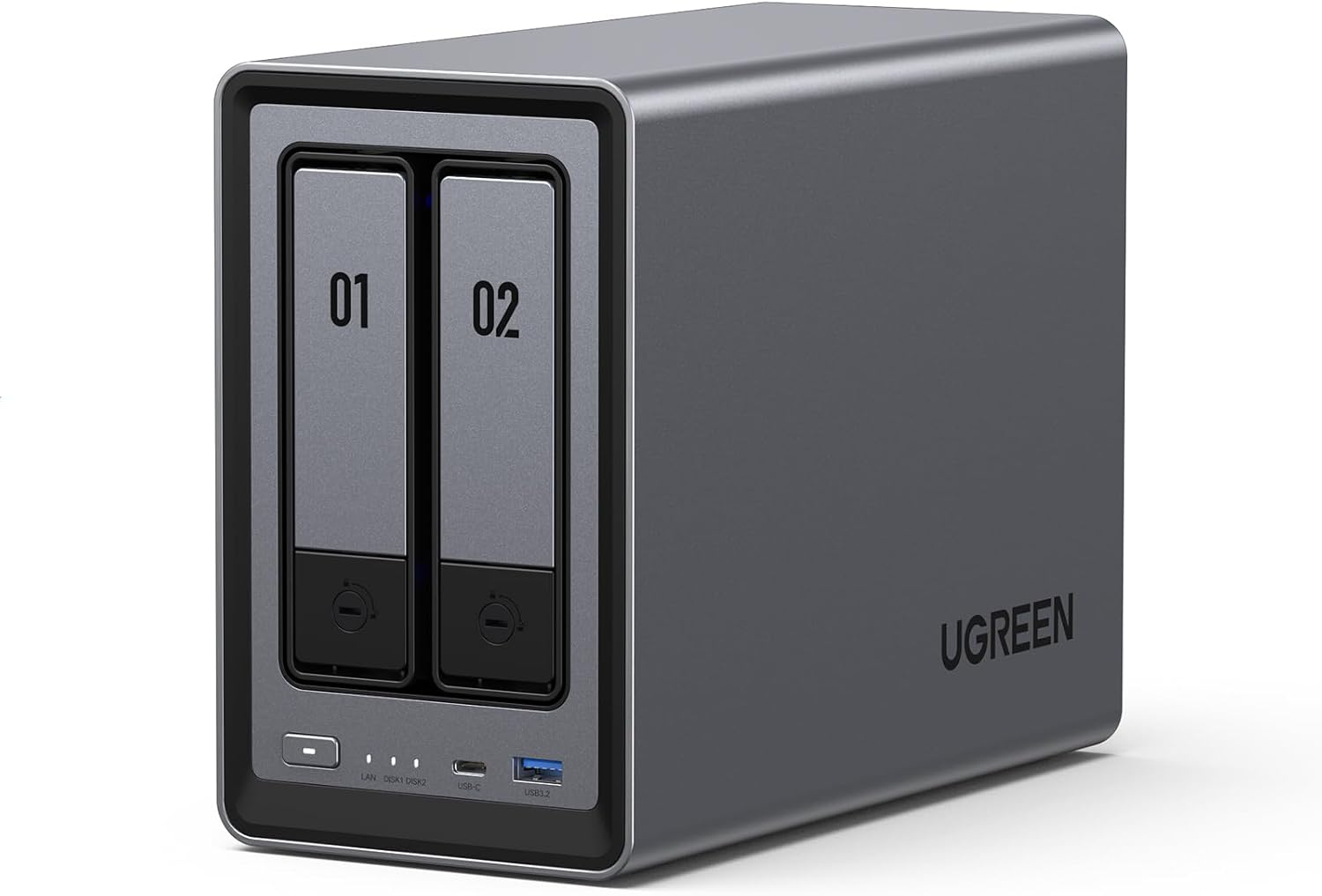 UGREEN NASync DXP2800の形状と外観が分かる商品写真