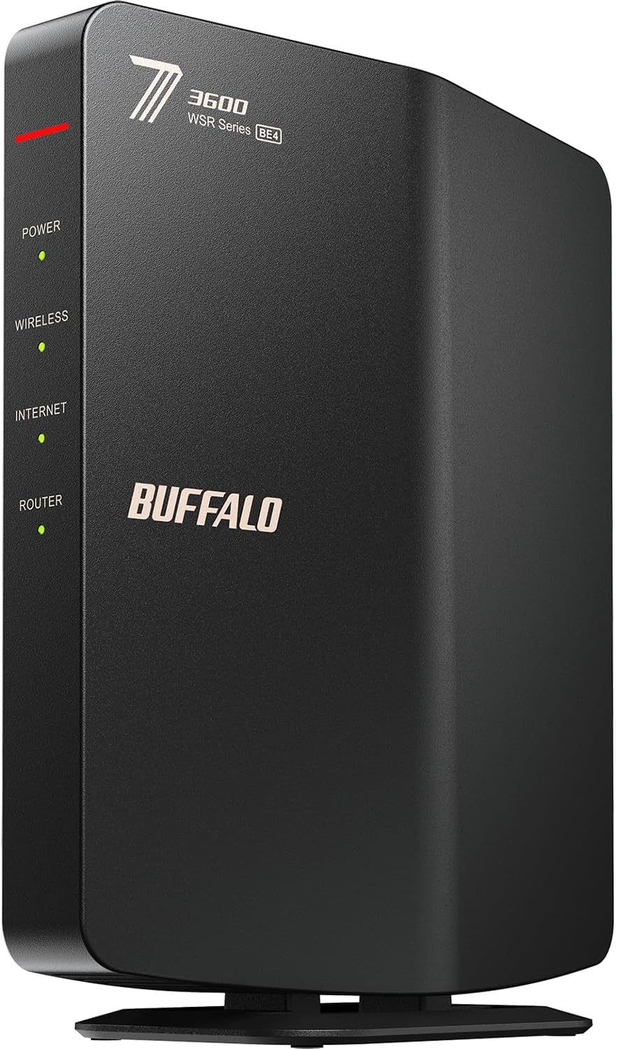 バッファロー WSR3600BE4P/NBK Wi-Fi 7ルーターの商品写真