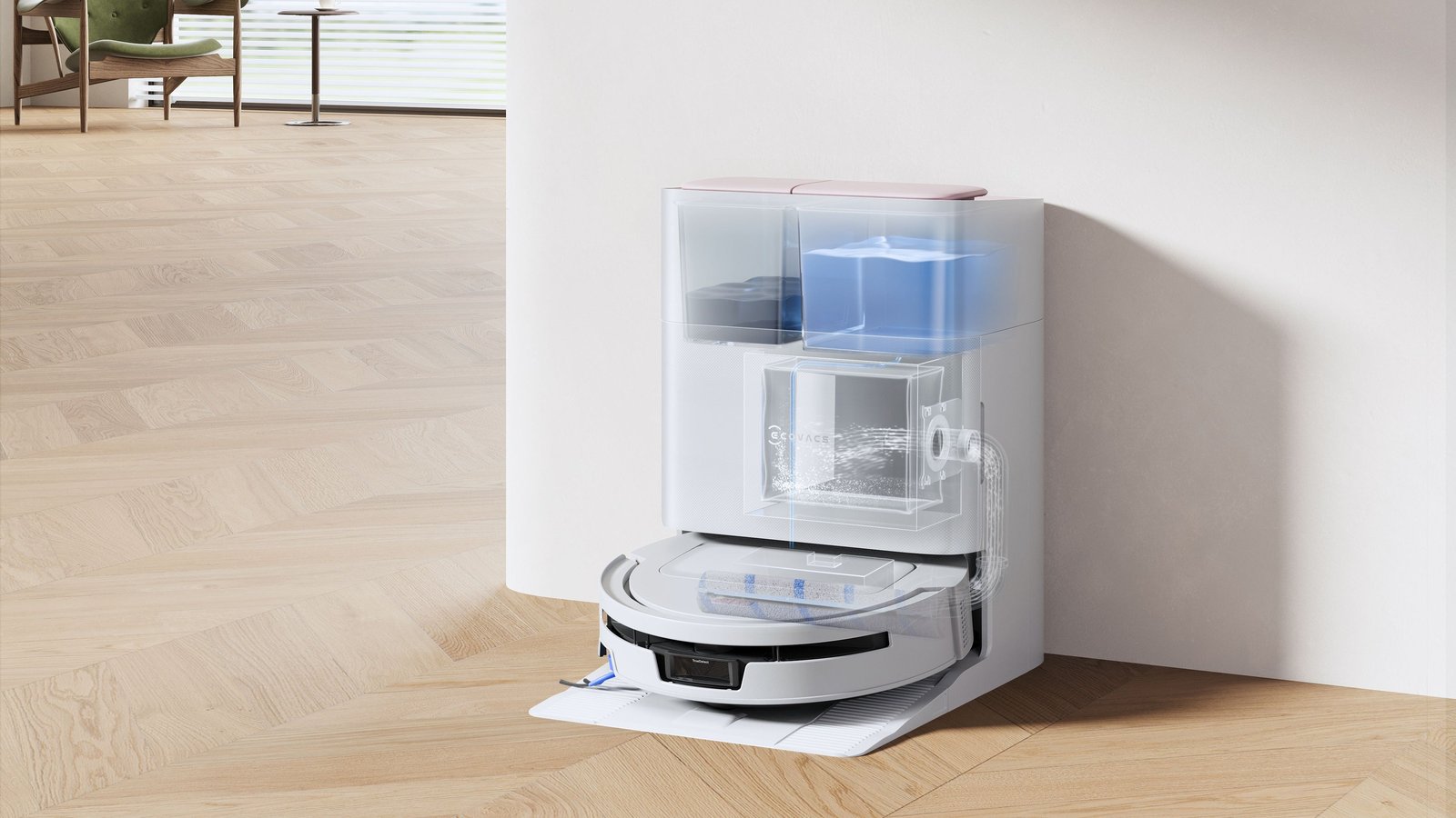 DEEBOT T90 MAX FamilyのOMNIステーション