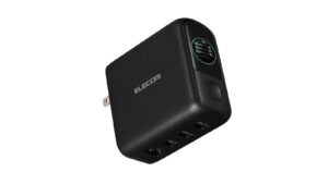 エレコム 140W 電力ディスプレイAC充電器 ACDC-PD132140BK