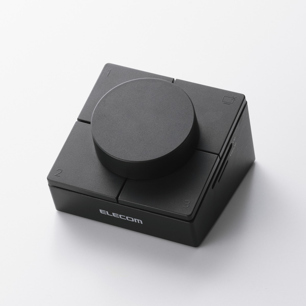 エレコム DST-L080BPBKの本体正面の公式画像